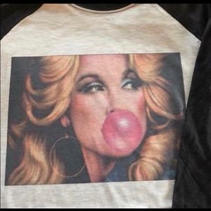 Next Level Apparel Tops - New!! Dolly Parton Baseball T! Next Level Apparel Tops - New!! Dolly Parton Baseball T!